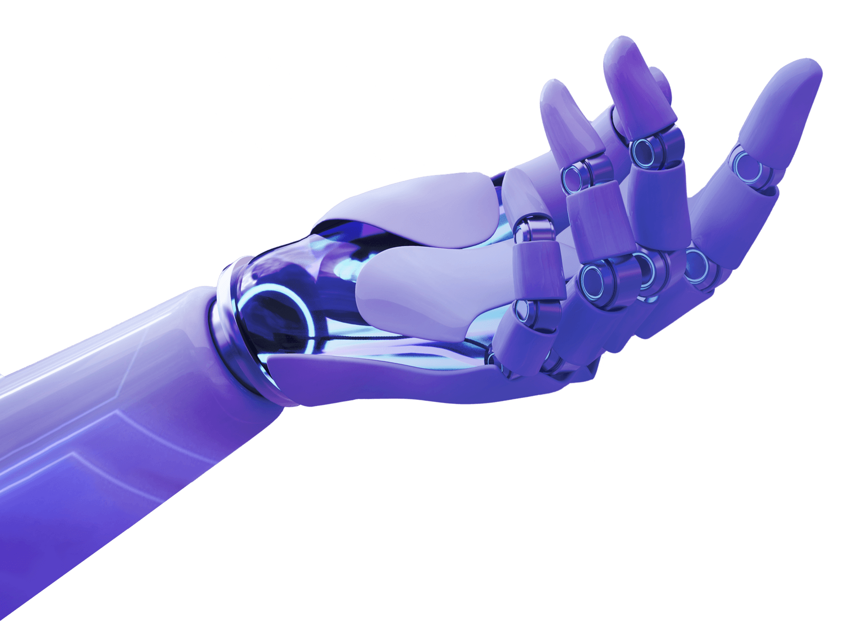 cyborg hand finger p